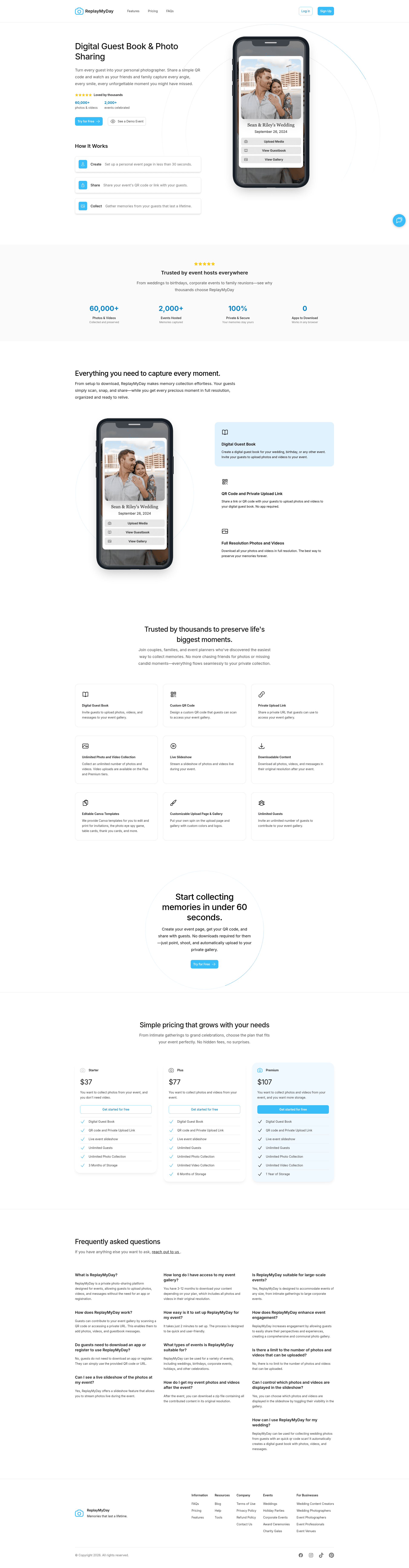 ReplayMyDay website