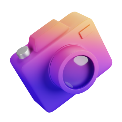 3D camera illustration